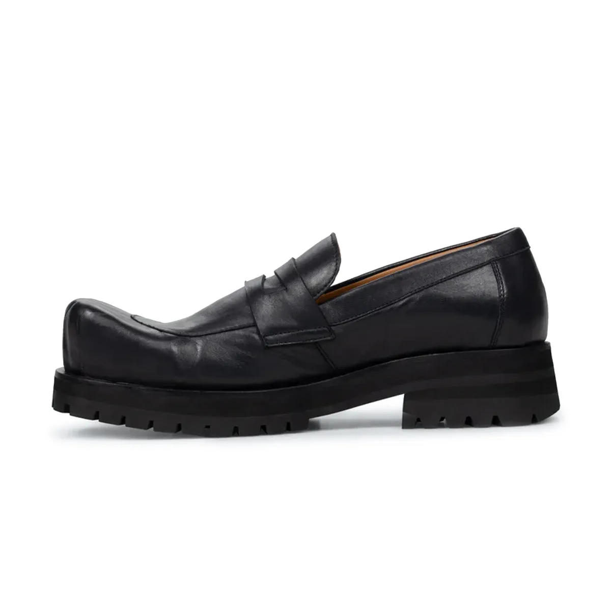 Sheathed Moccasin Moggies 'Black' Slip   Resistant Sole Breath Tech