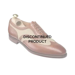 Formal Business Oxfords Gerrard 4 Mahogany Calf & Stone Canvas