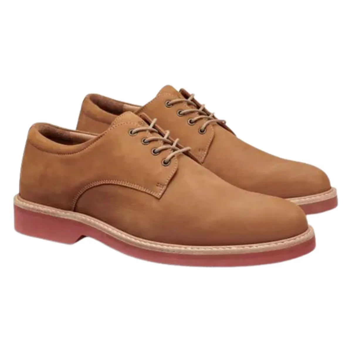 G.H. Bass Men's Pasadena Derby Tan Buc Hassle free