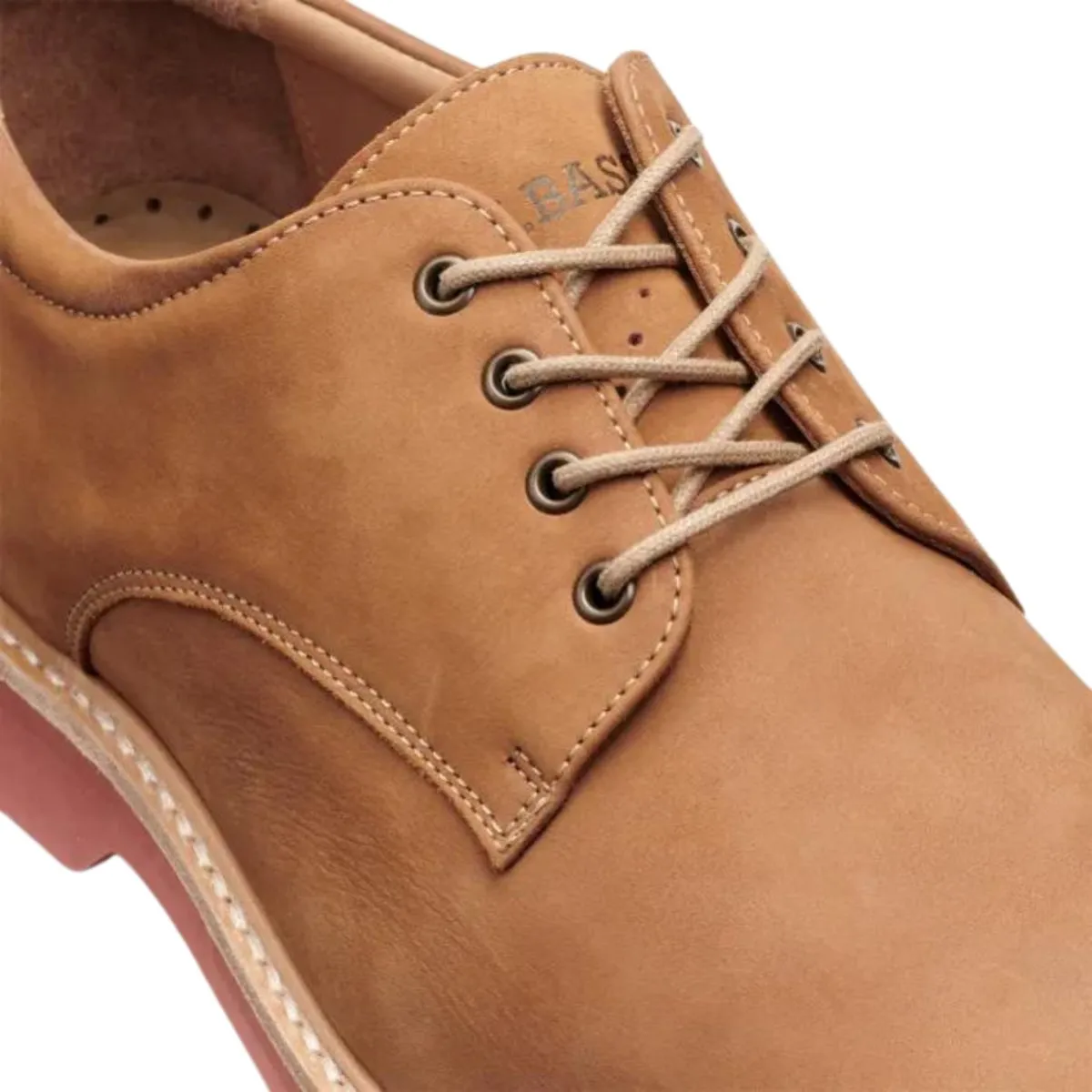 G.H. Bass Men's Pasadena Derby Tan Buc Cool Streetwear Zen Style
