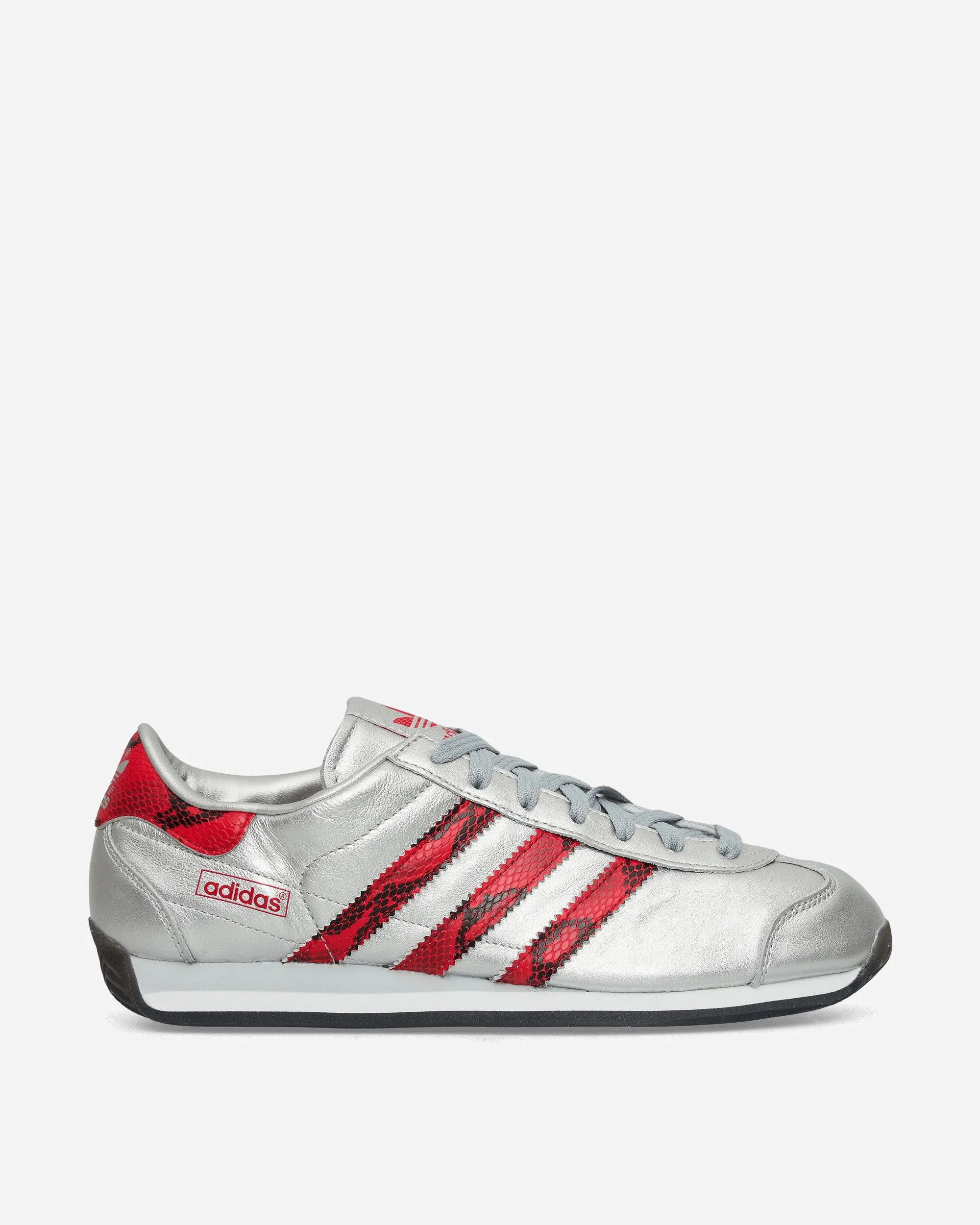 Country Japan Sneakers Silver Metallic / Better Scarlet youth trend Flat Comfort