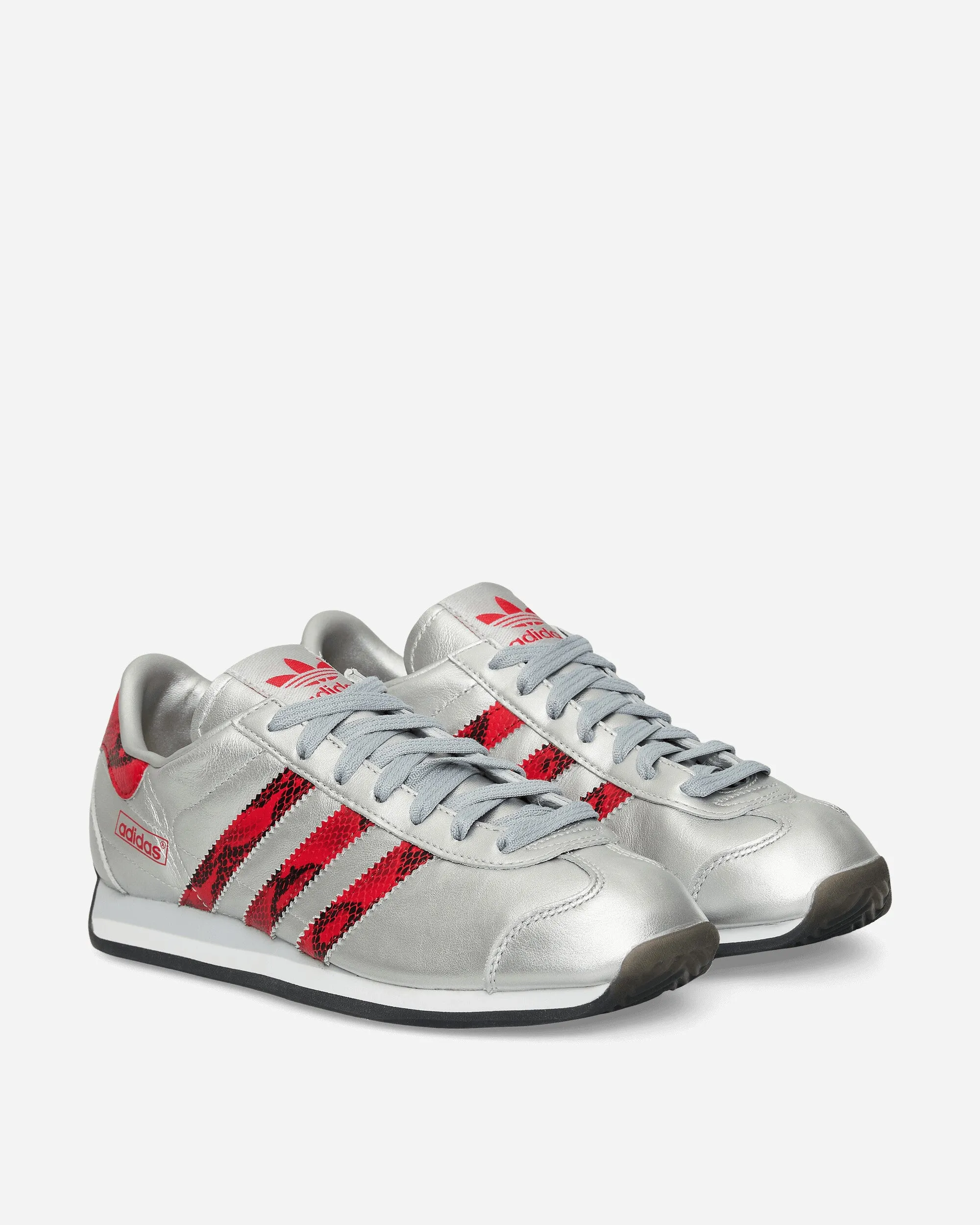 casual outing Country Japan Sneakers Silver Metallic / Better Scarlet