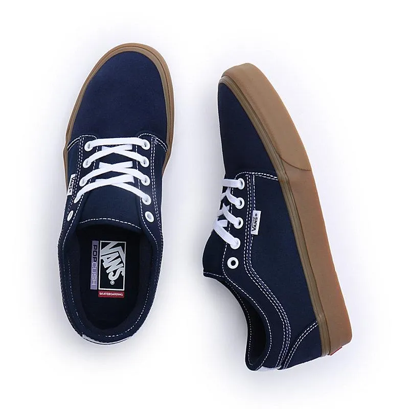 Trendy Fit Enhanced Mobility Vans Skate Chukka Low - Dress Blues/Gum