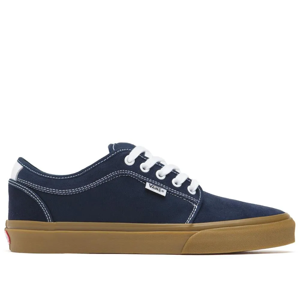 All Terrain Comfort Vans Skate Chukka Low - Dress Blues/Gum