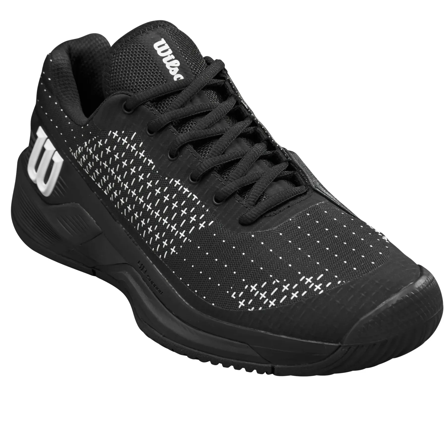 Soft Padding Wilson Rush Pro Extra Duty Mens Tennis Shoes - Black