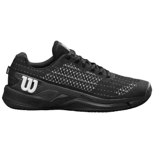 Mobility Seekers Minimal Look Wilson Rush Pro Extra Duty Mens Tennis Shoes - Black