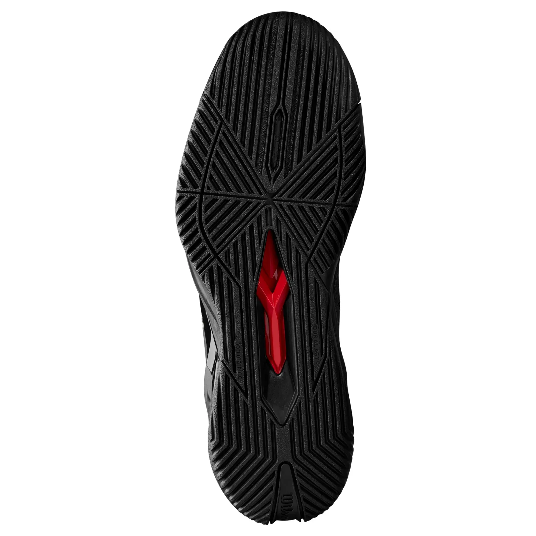 Wilson Rush Pro Extra Duty Mens Tennis Shoes - Black Padded collar Street Activity