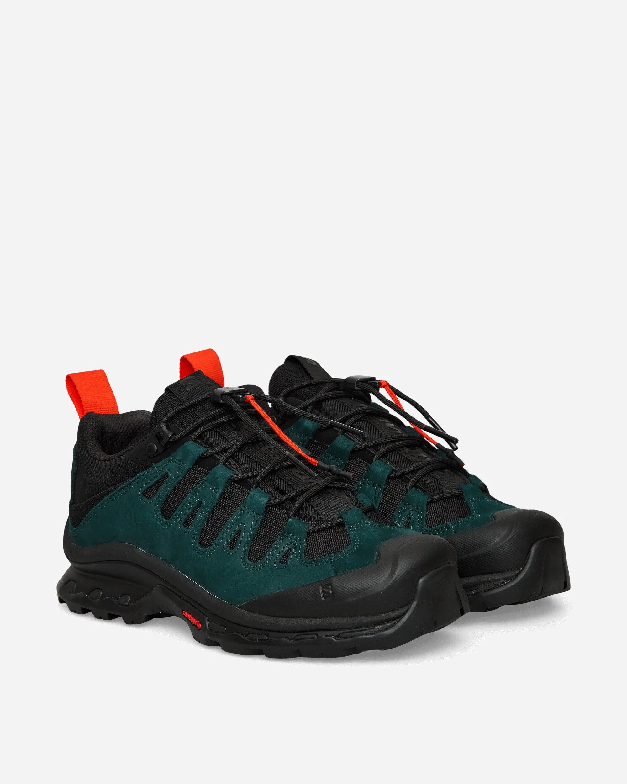 Comfortable Footbed GR10K Quest Low - 01 Vassal Sneakers Black / Ponderosa Pine / Flame Scarlet
