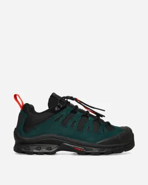 Simple Style Flower Jog GR10K Quest Low - 01 Vassal Sneakers Black / Ponderosa Pine / Flame Scarlet