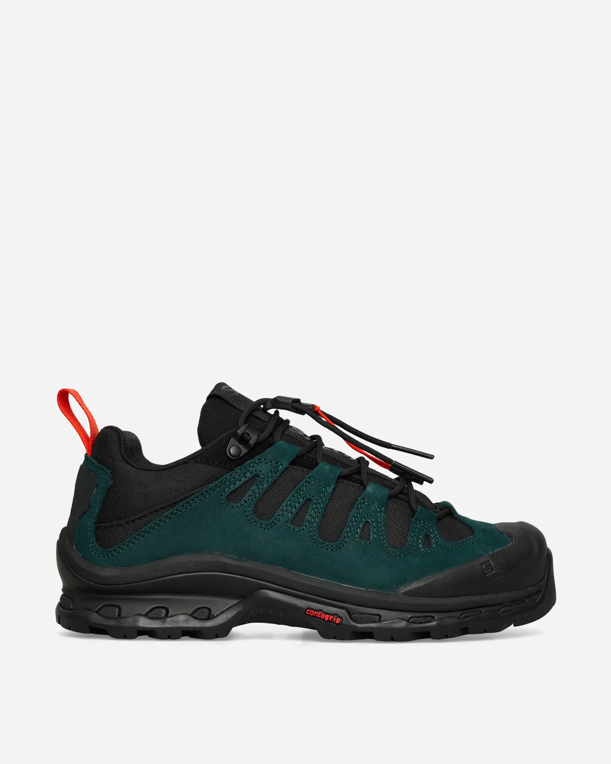Simple Style Flower Jog GR10K Quest Low - 01 Vassal Sneakers Black / Ponderosa Pine / Flame Scarlet