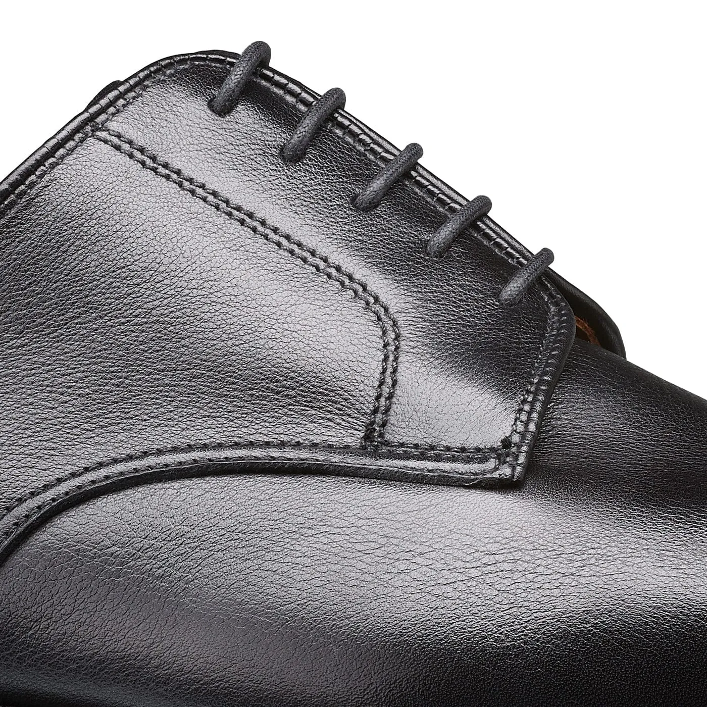 Grasmere Black Milled Calf Chic Comfort Breathable All-Day Fit