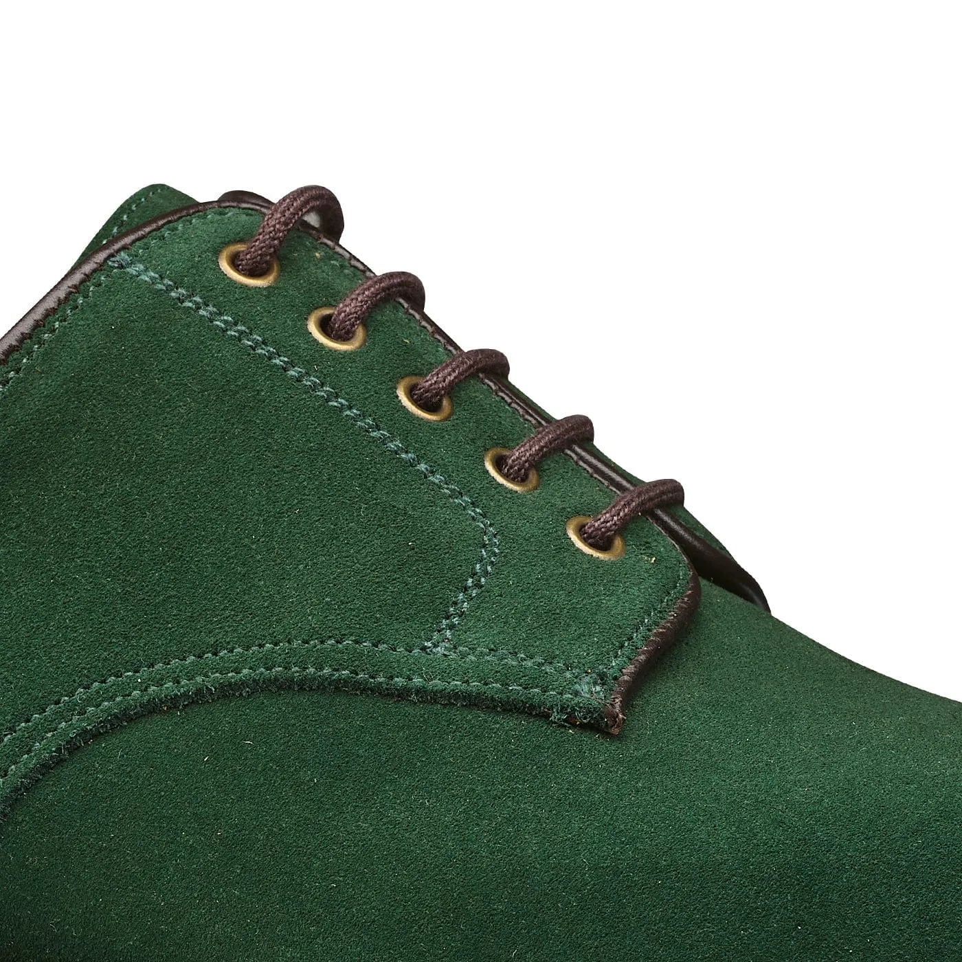 Year Round Easy Walk Grasmere Bottle Green Suede