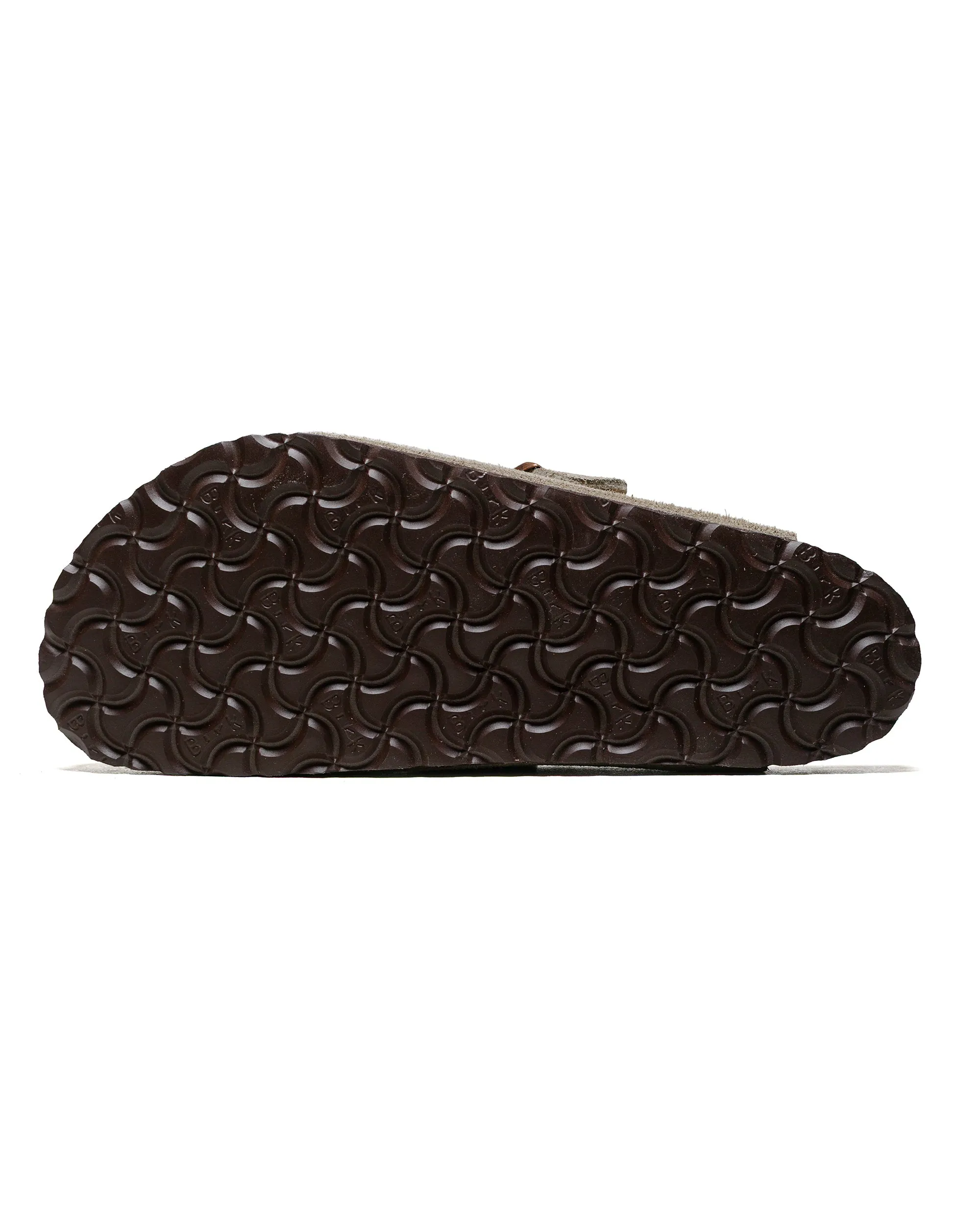 Birkenstock Boston Taupe Suede Regular Fit Modern Feel