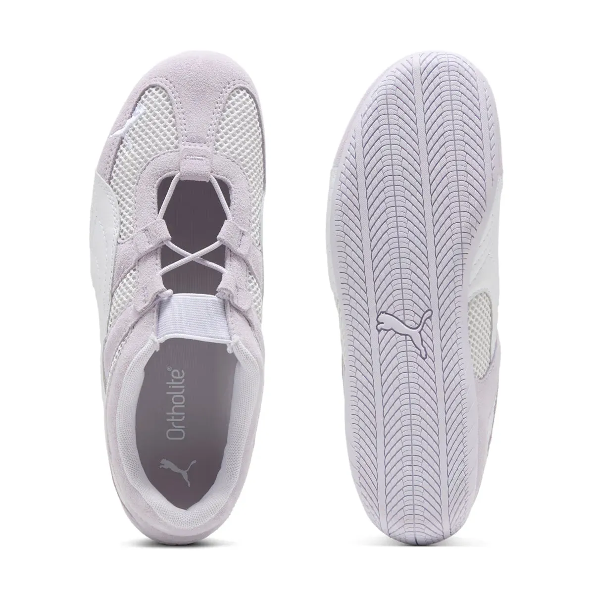 Wmns Speedcat Go 'Spring Lavender PUMA White' Step Light Cafe Style