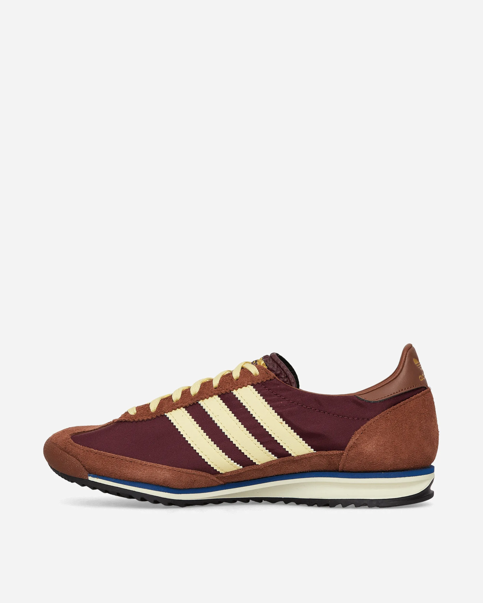 SL 72 OG Sneakers Maroon / Almost Yellow / Preloved Brown Modern Wear Canvas Construction