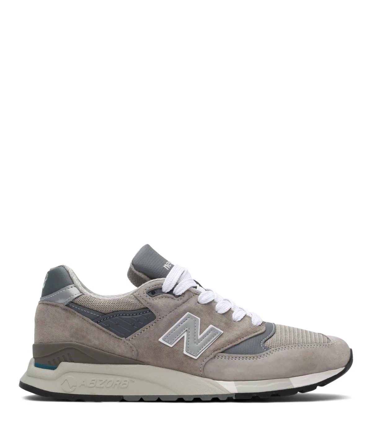 New Balance Made In USA 998 Core Grey Mid-top Reliable Grip