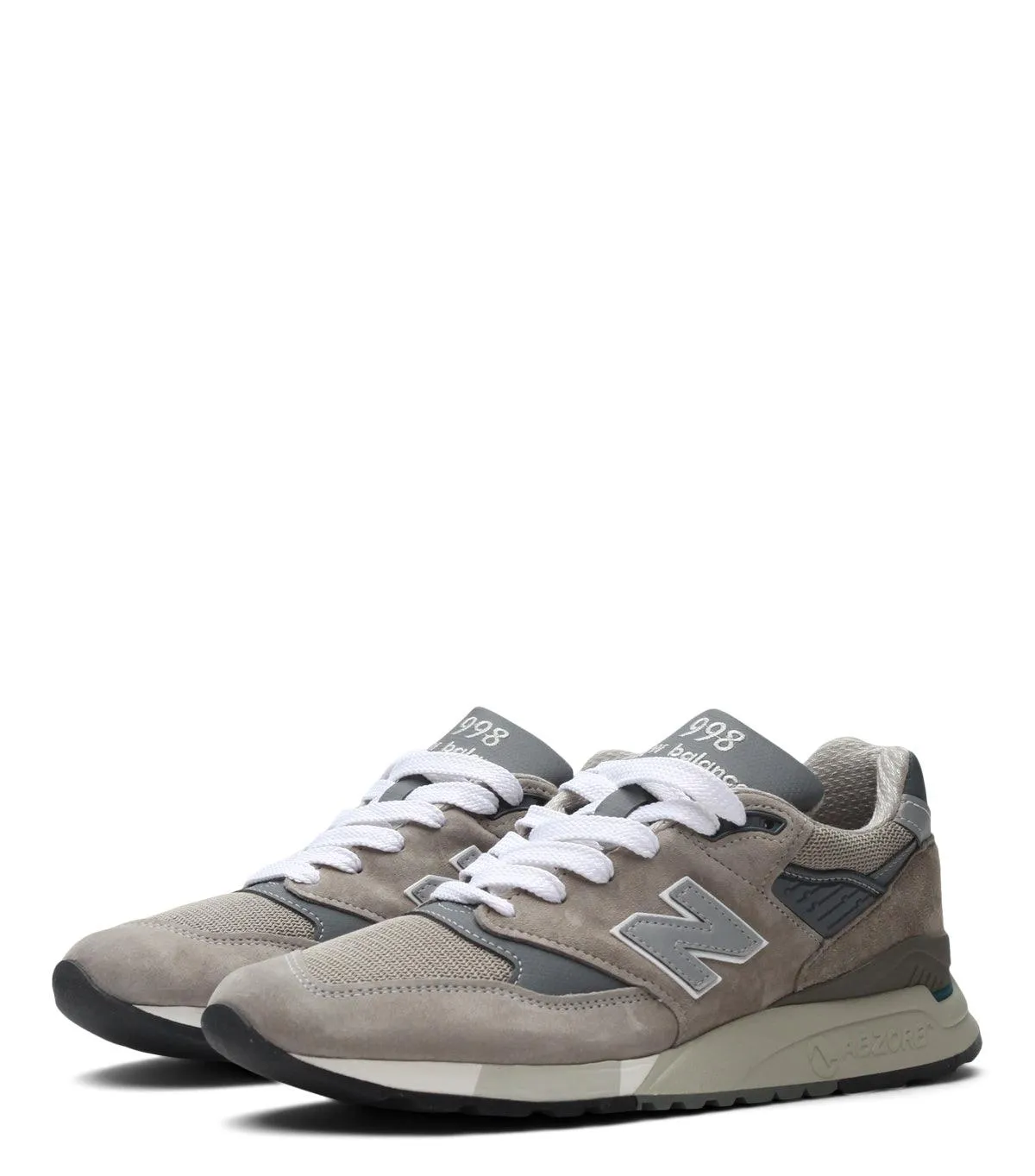 Exclusive traction Effortless Silhouette New Balance Made In USA 998 Core Grey
