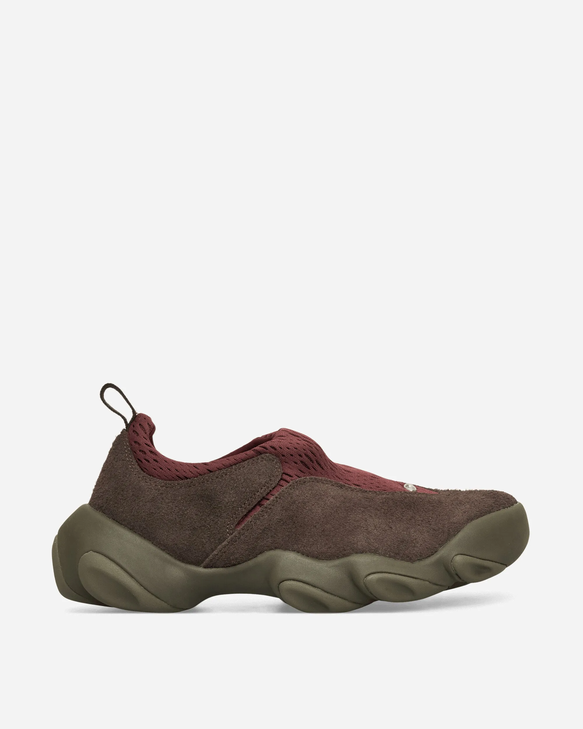 Hairy Suede Flesh Sneakers Ganache / Burgundy Wood Step