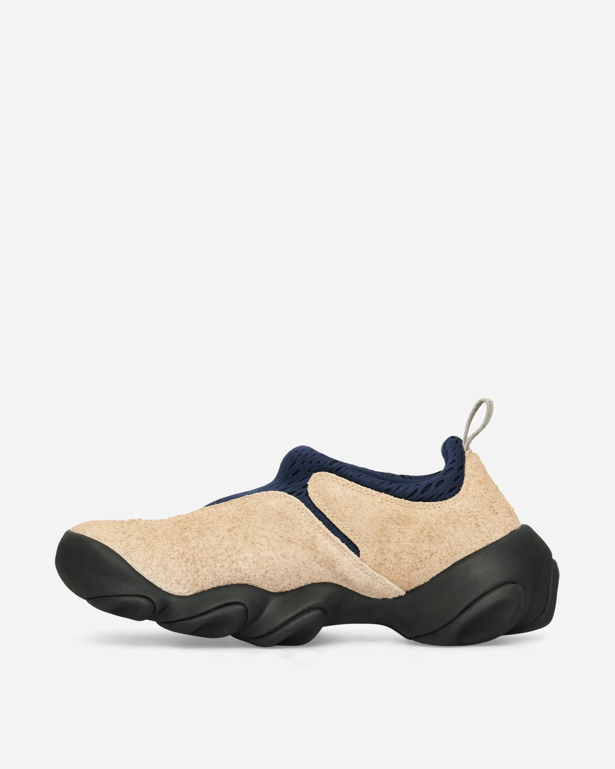 Hairy Suede Flesh Sneakers Sand / Blue Comfy All Chill Fit