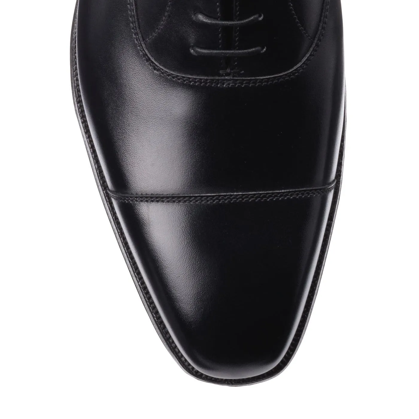European Oxfords Hallam Black Calf