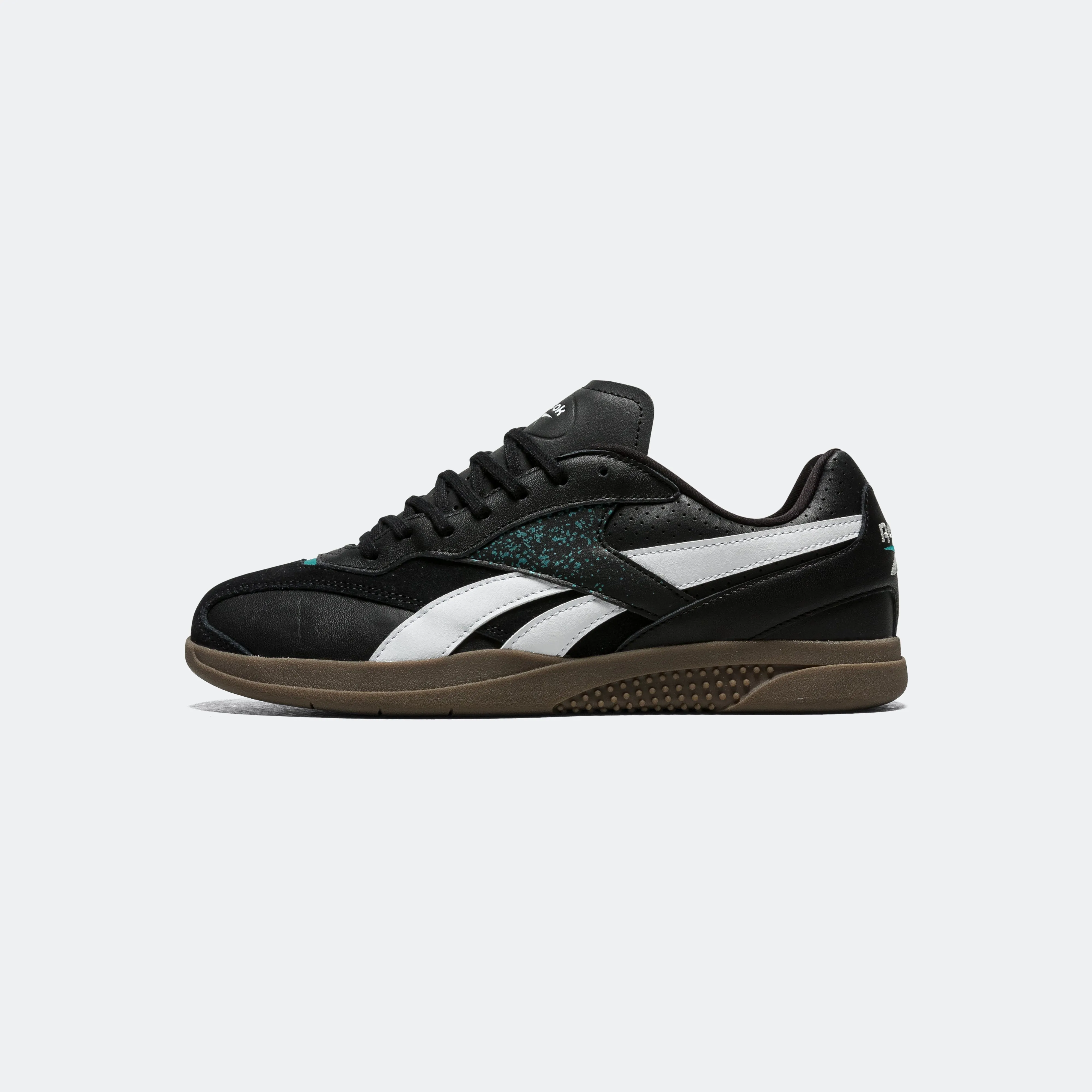 Structured Heel Cup Hammer Street - Black/White-Gum