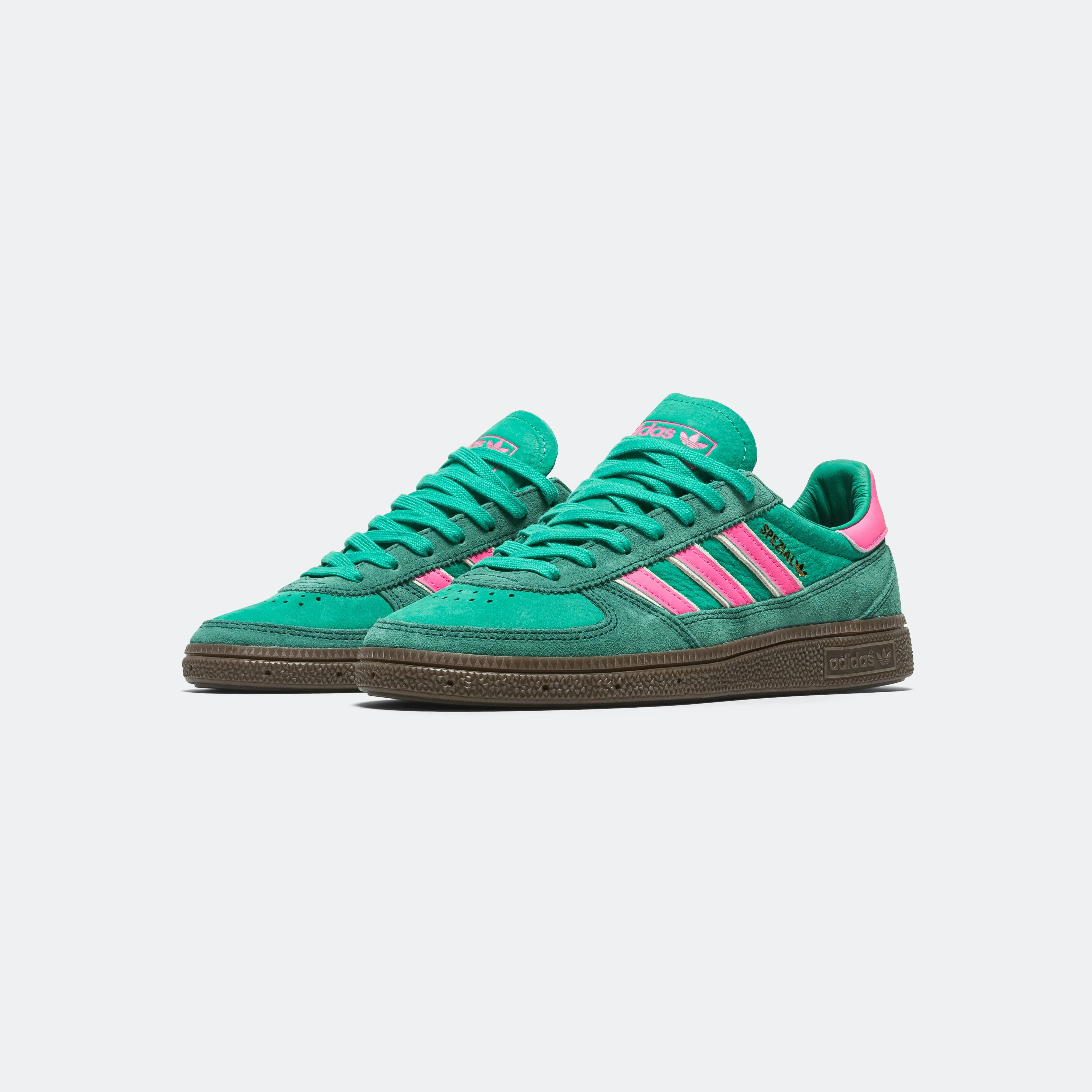 Handball Spezial WM - Court Green/Lucid Pink-Off White Bend Easy Total Fit
