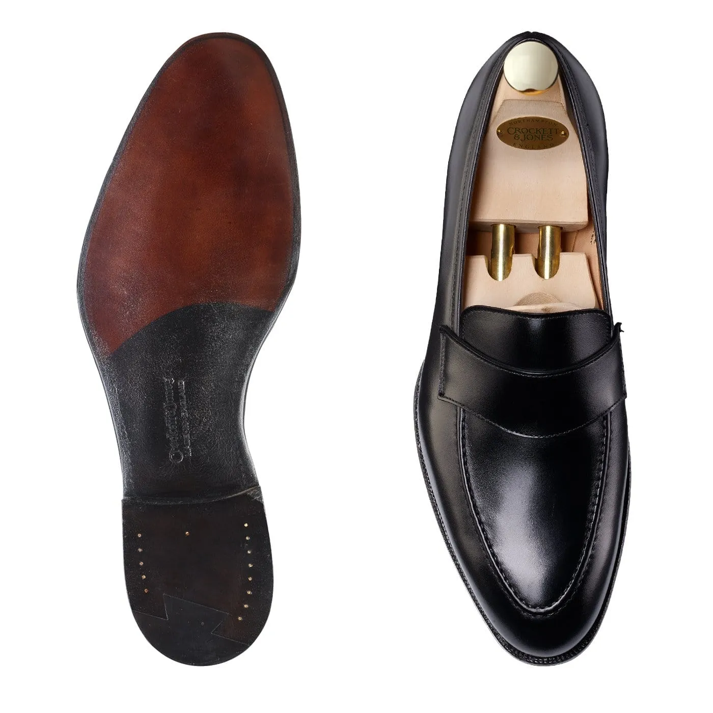 Harcourt Black Calf True Walk