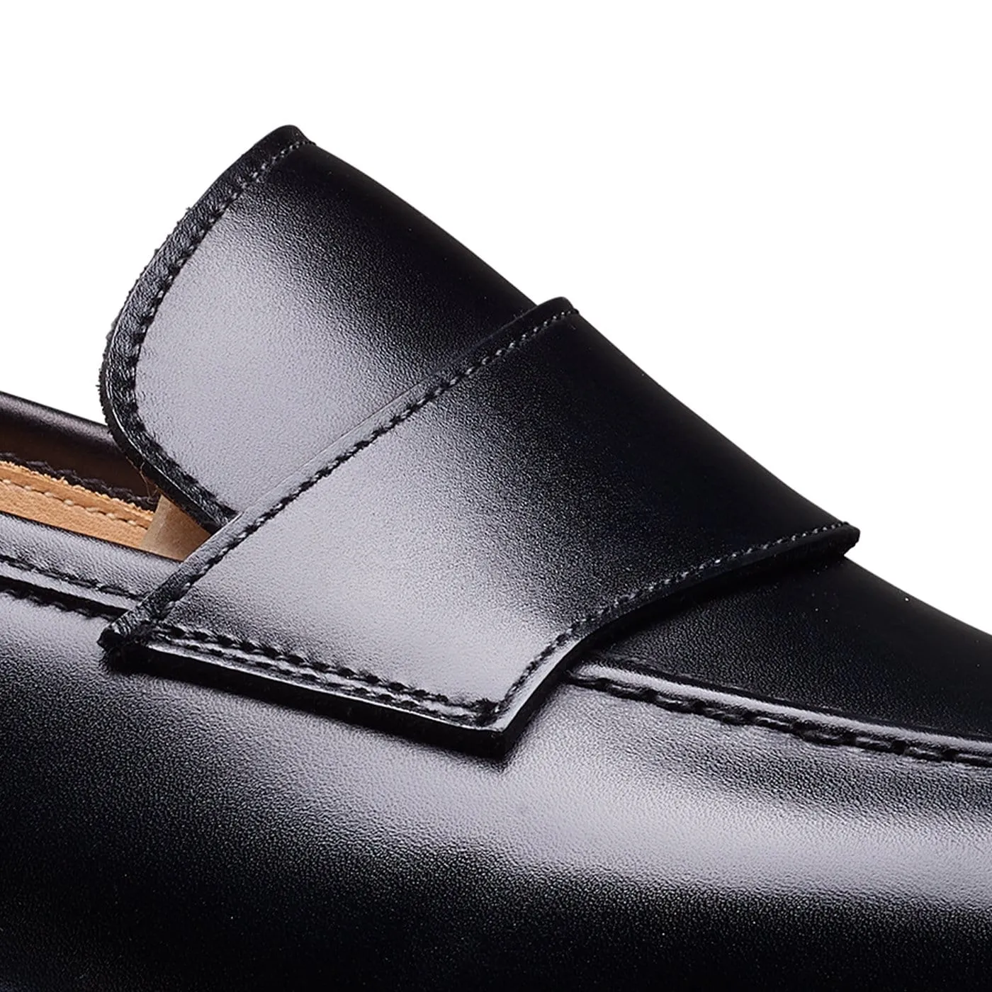 Harcourt Black Calf Stylish Footwear