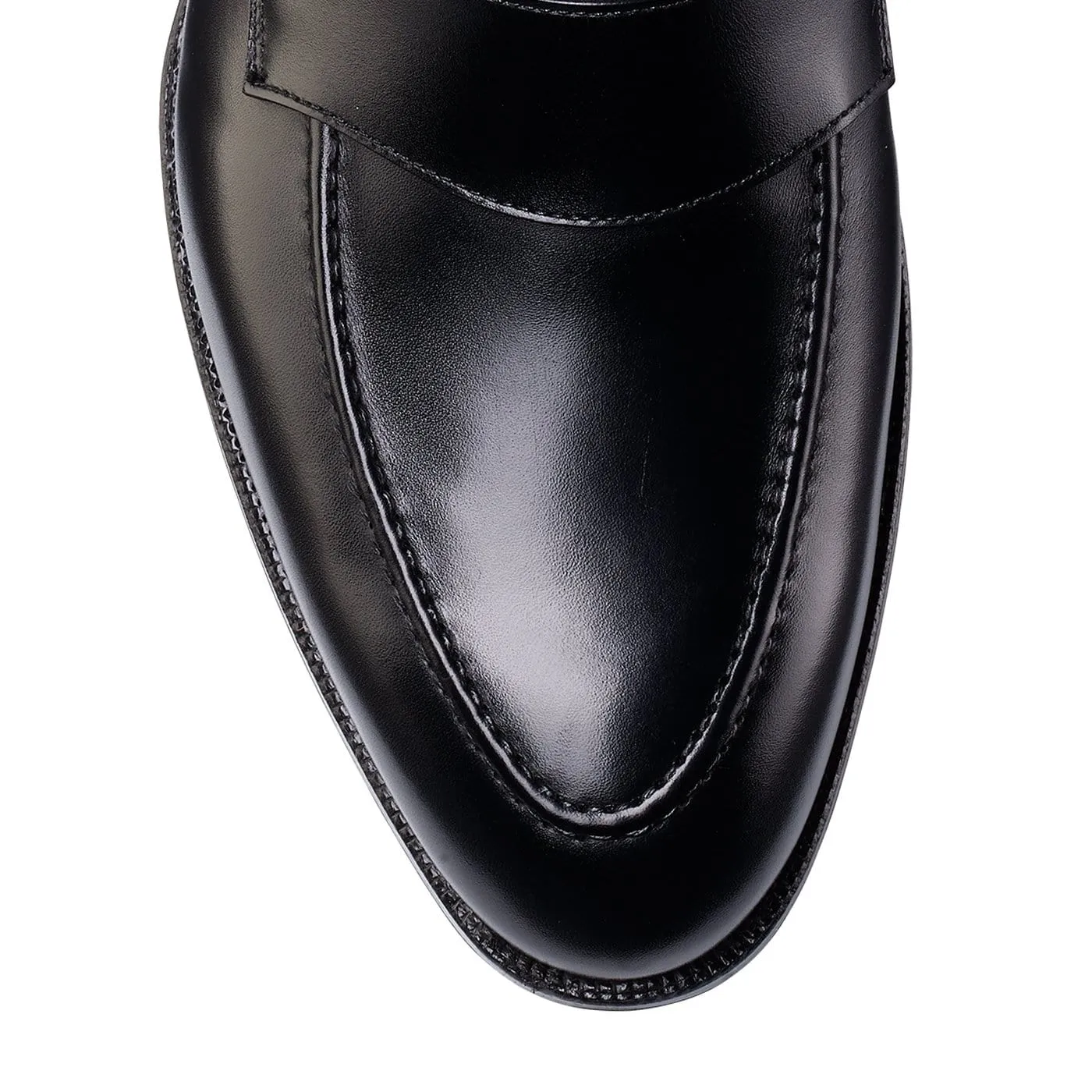 Easy Slip On All-Season Comfort Harcourt Black Calf