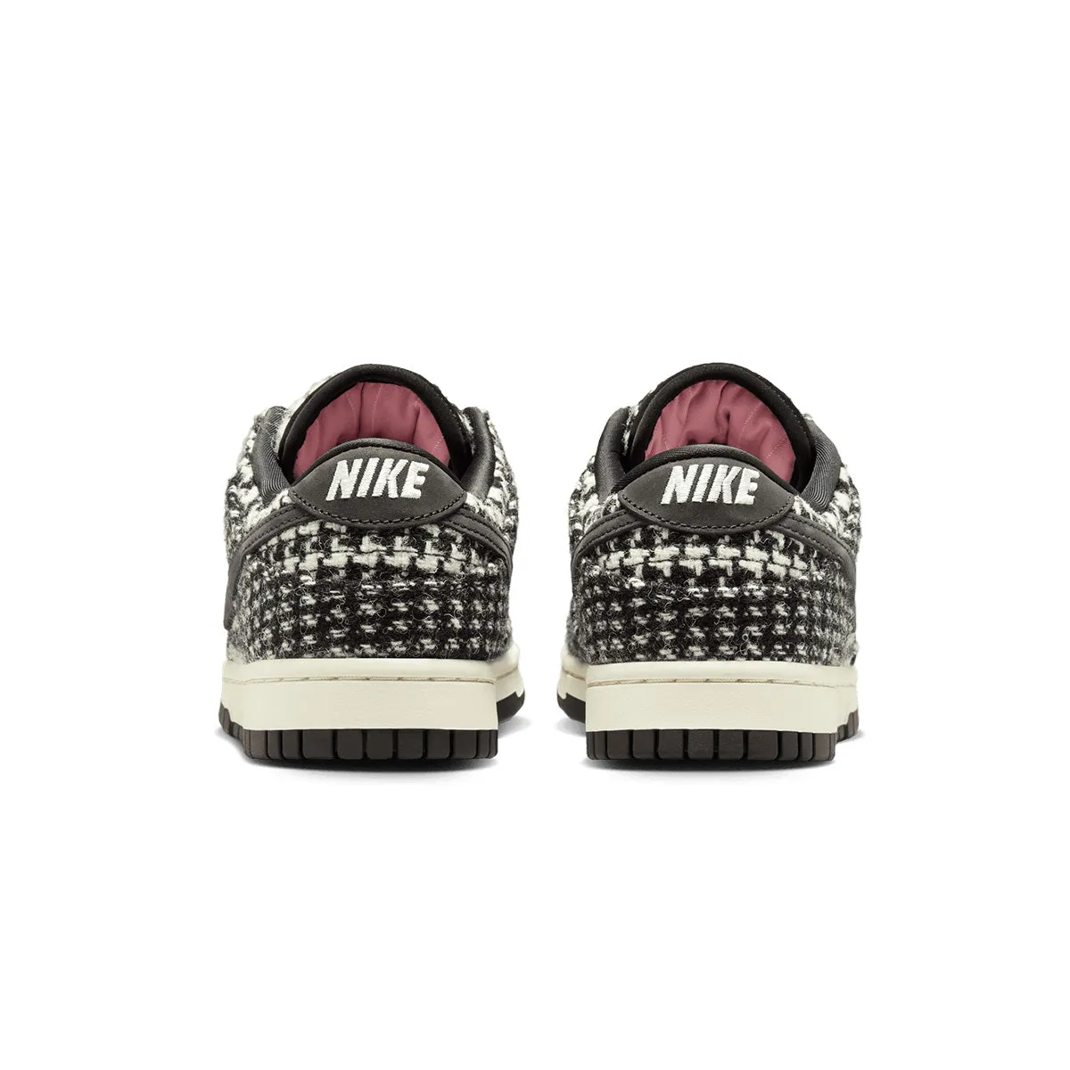  Harris Tweed Wmns Dunk Low 'Black Phantom' Sandals style Knit Design