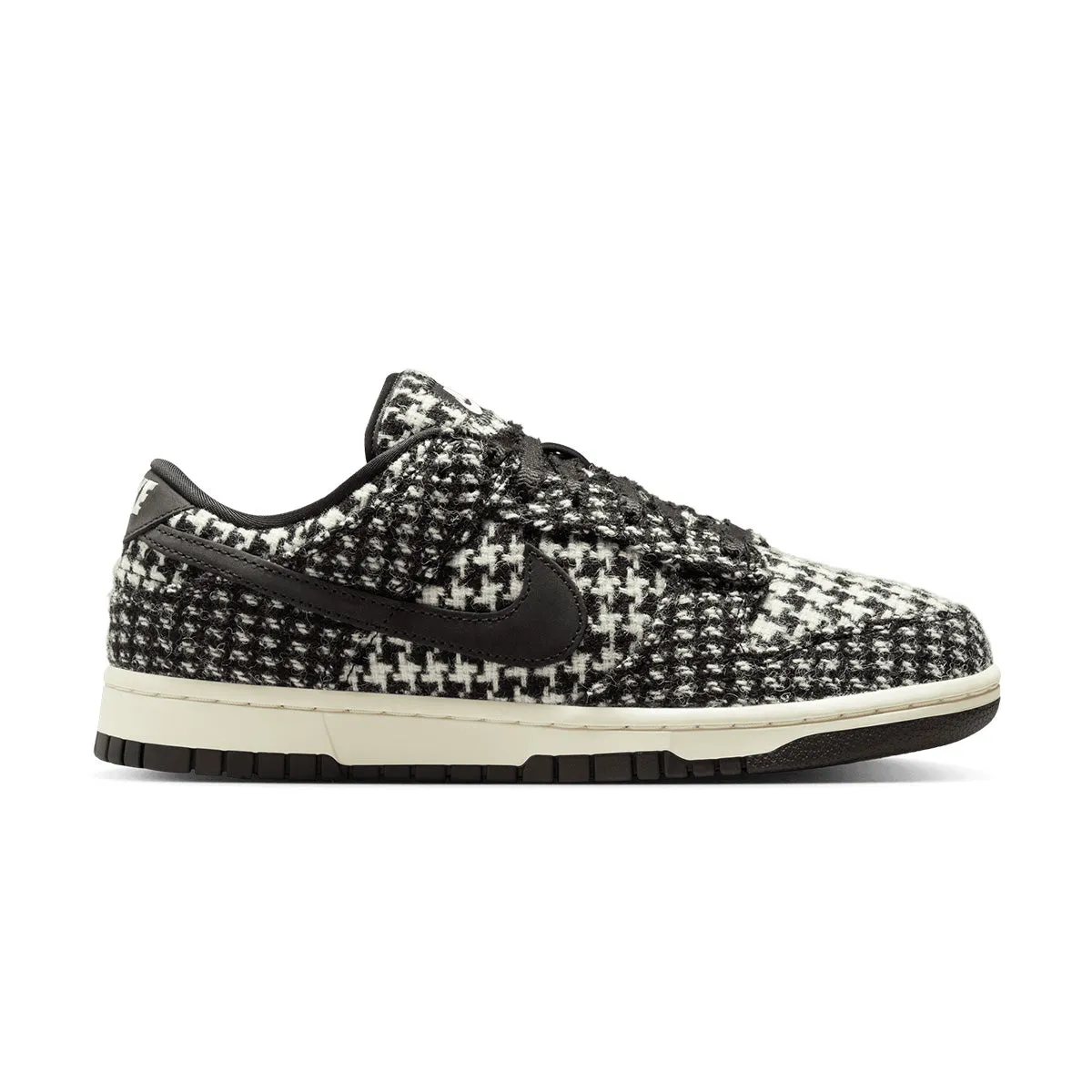   Harris Tweed Wmns Dunk Low 'Black Phantom' No Tie