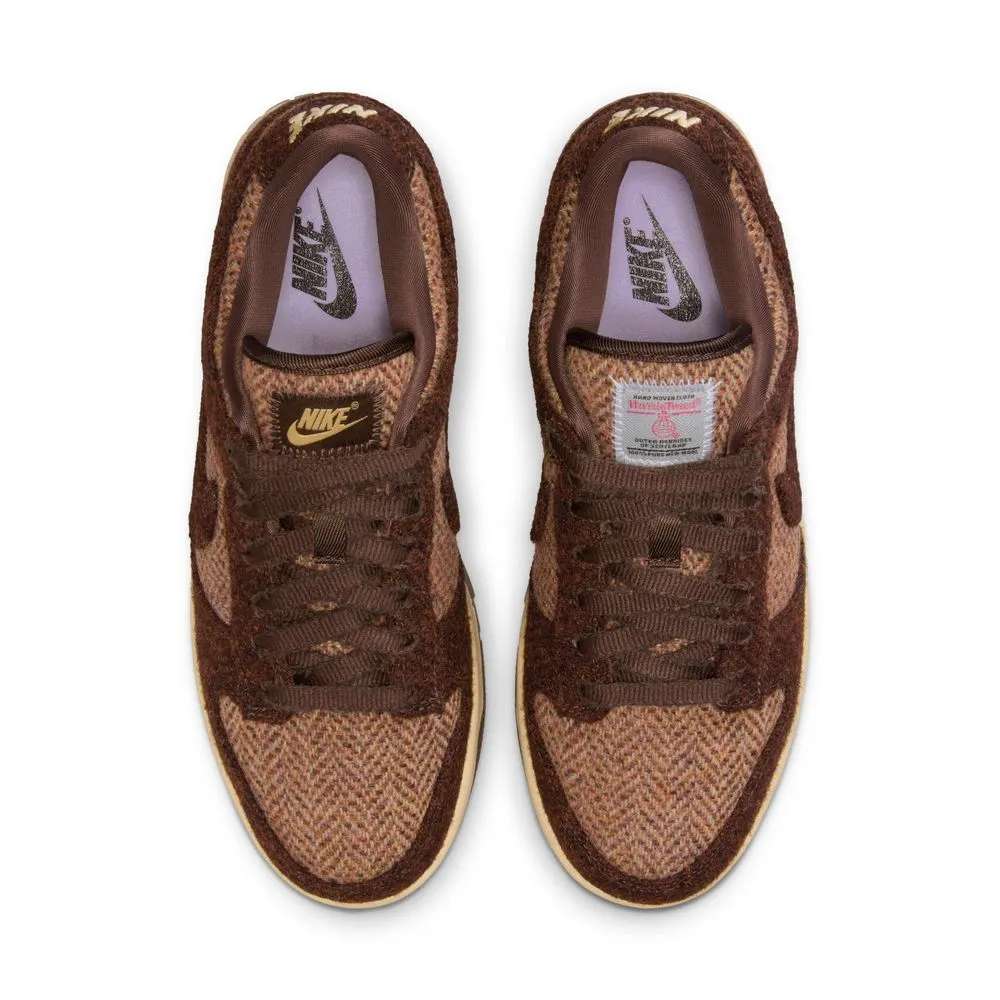 Light   Weight Design Cushioned Gear   Harris Tweed Wmns Dunk Low 'Sesame Violet Mist'