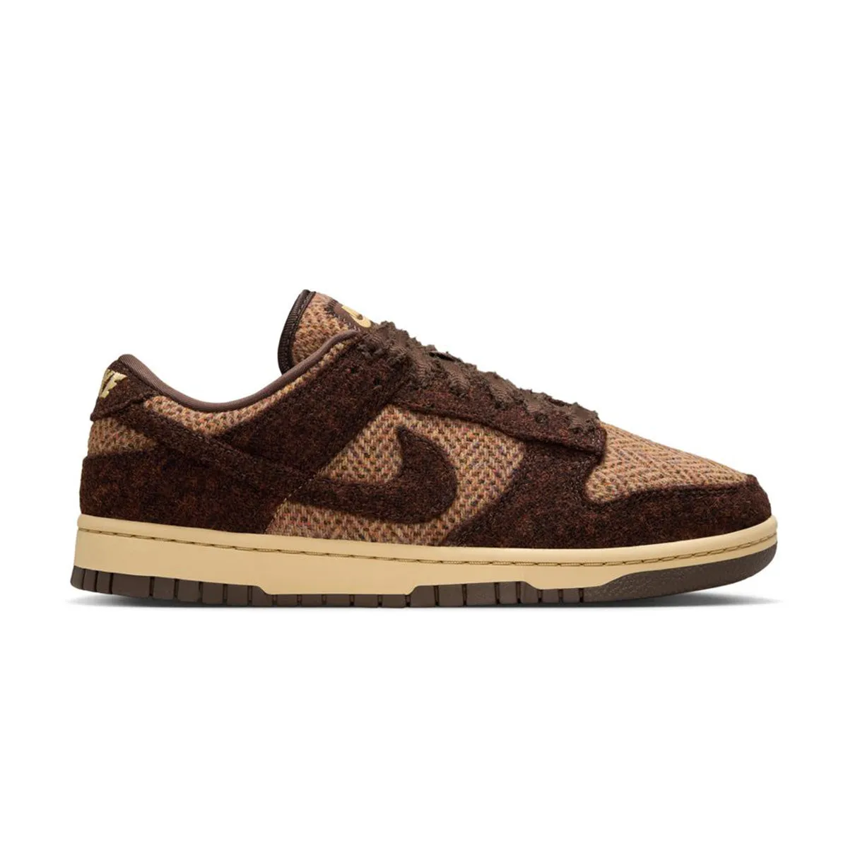   Harris Tweed Wmns Dunk Low 'Sesame Violet Mist' Balanced Fit