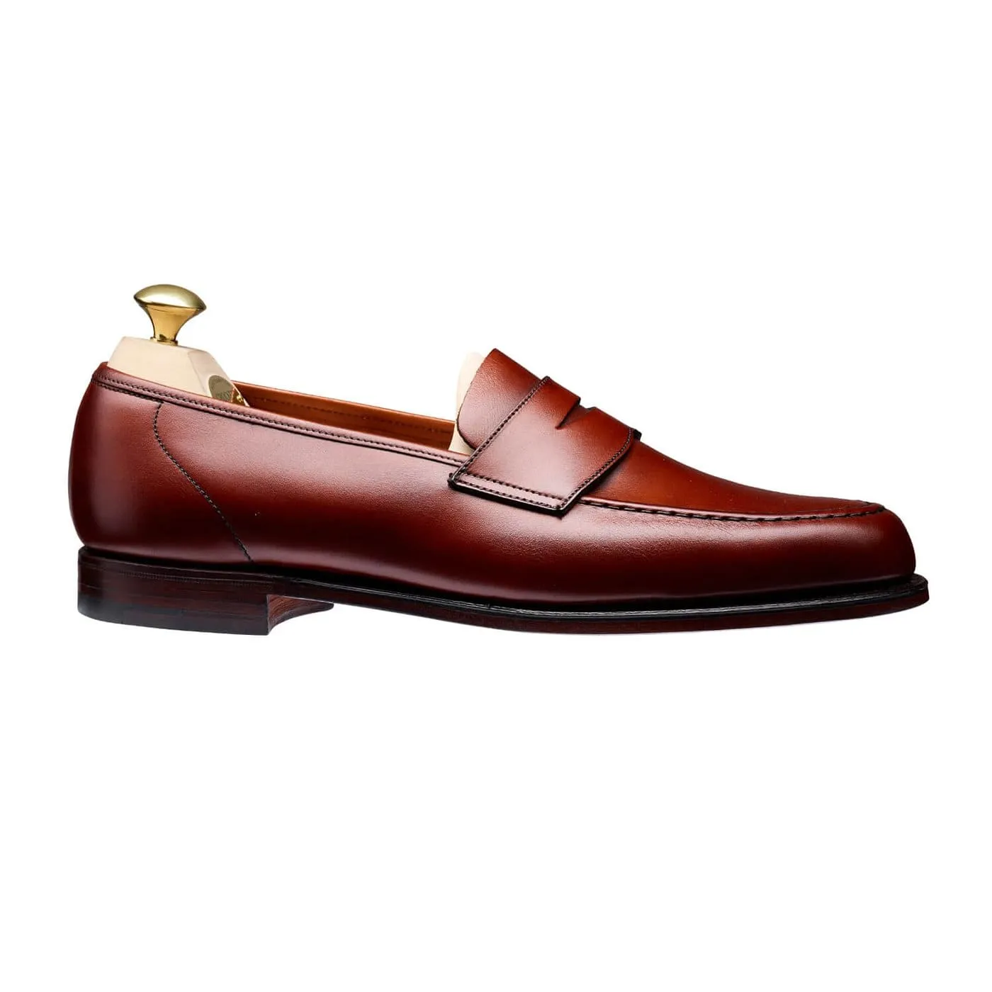 Harvard 2 Chestnut Burnished Calf Open   Toe Safe Power