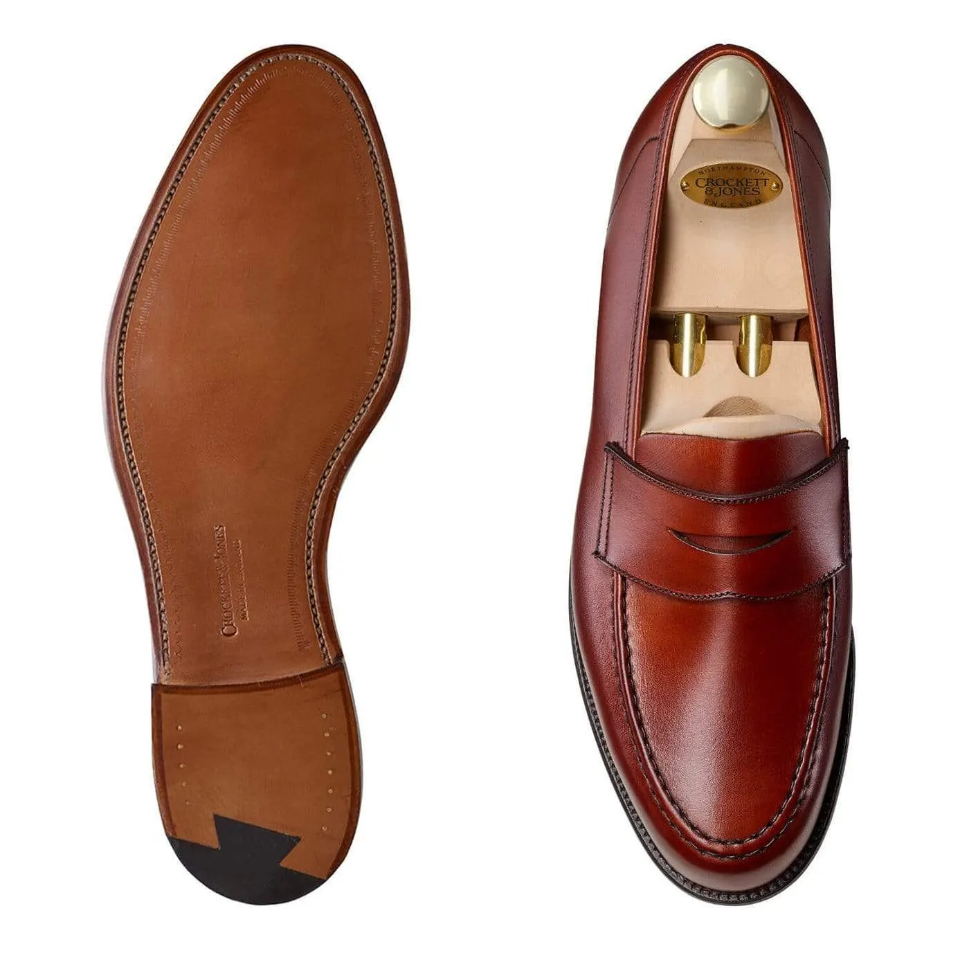 Harvard 2 Chestnut Burnished Calf Urban Sleek