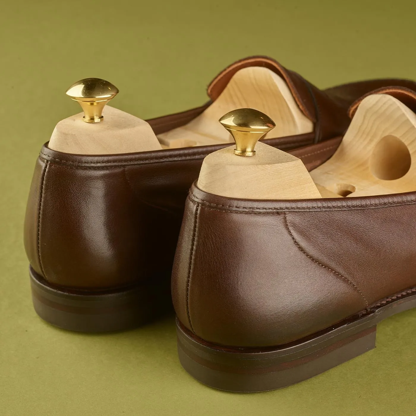 Harvard 2 Dark Brown Milled Calf Park Walk