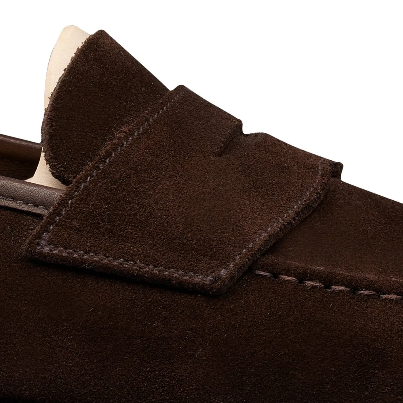 wide feet Harvard 2 Dark Brown Suede