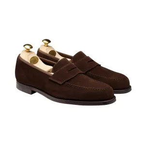 Harvard 2 Dark Brown Suede Easy Slip-On Design