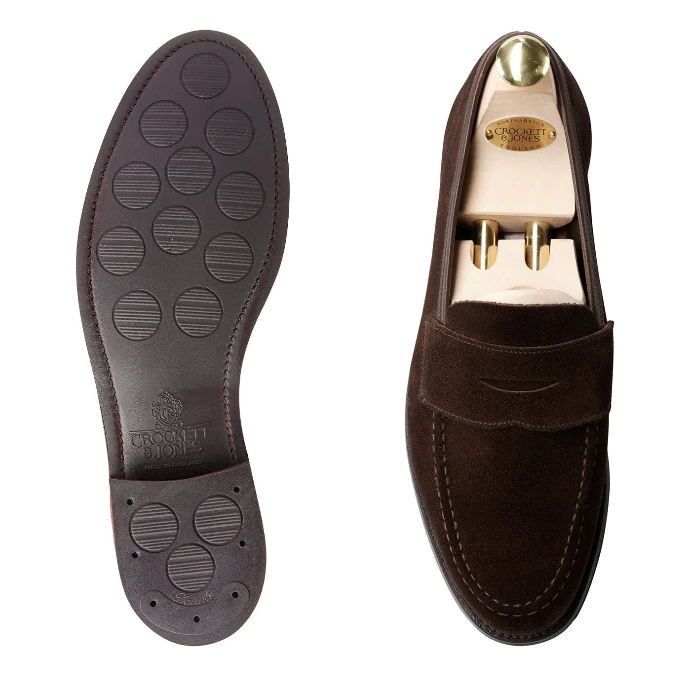 Sole Firm Timeless Investment Harvard 2 Dark Brown Suede