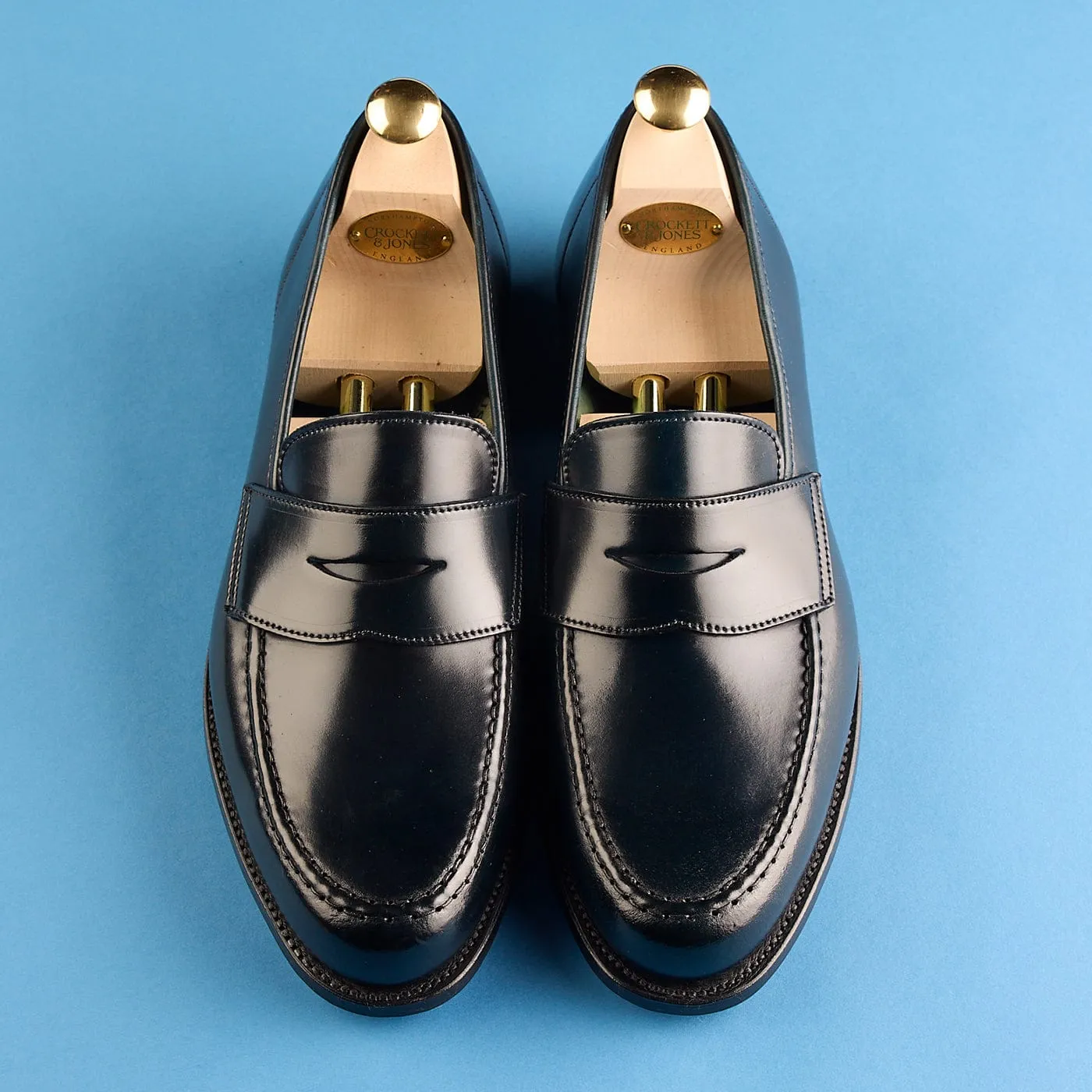 Harvard 2 Navy Cordovan Music Street Grip Smooth