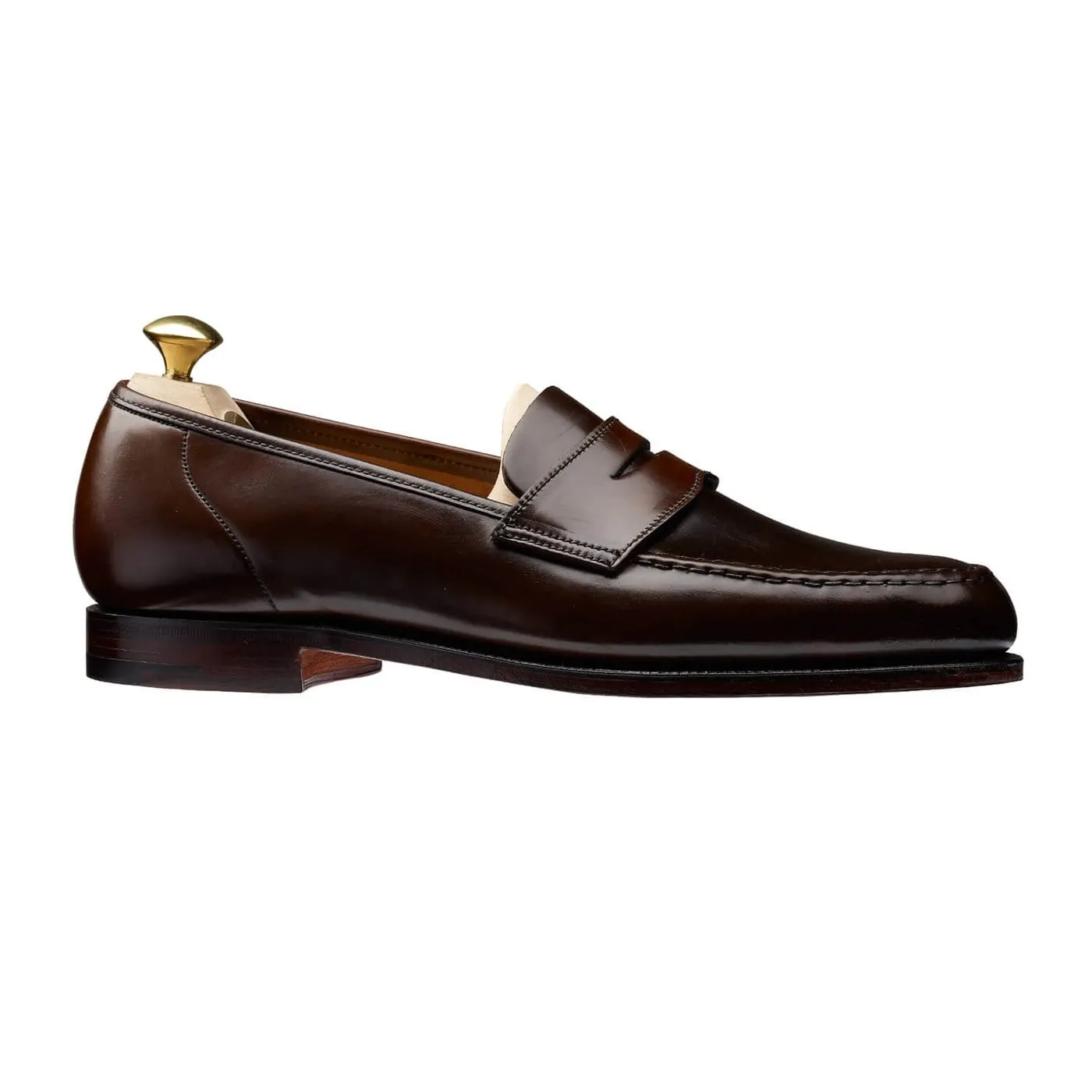 Harvard Dark Brown Cordovan Hold Strong Guard Step