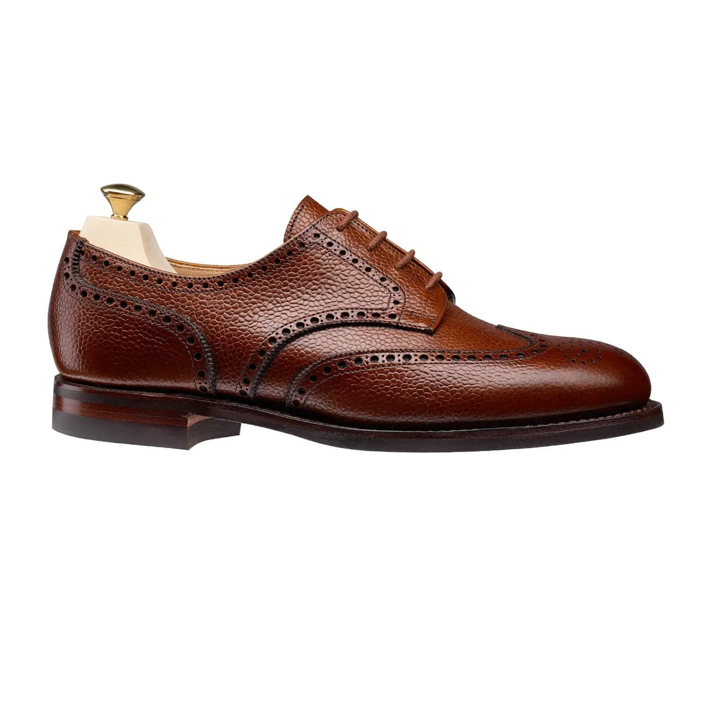 Hattie Tan Scotch Grain Weekend Look Well Made Shoes
