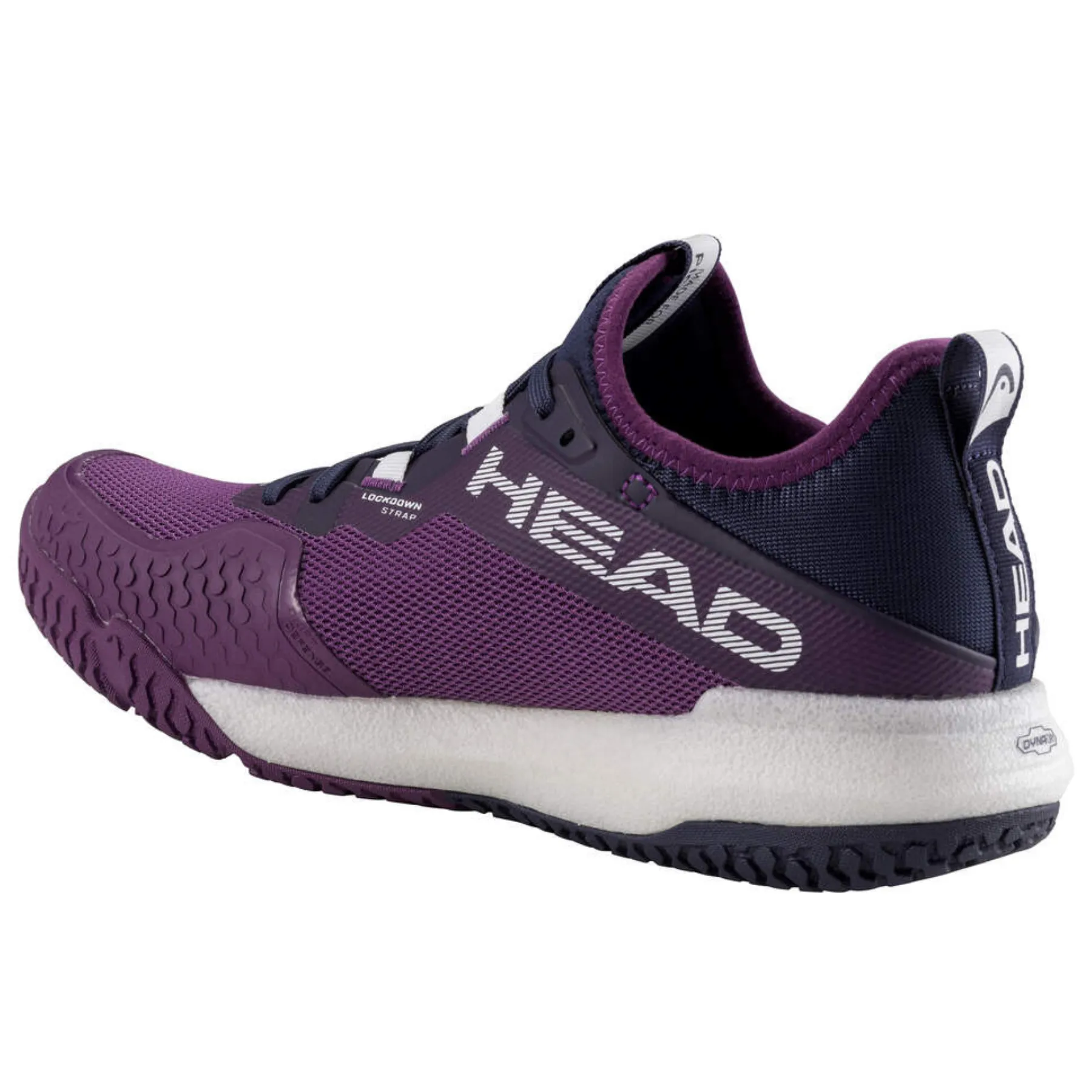 Head Motion Pro Pickleball Women Shoes - Plum / White Modern Touch Performance Sole