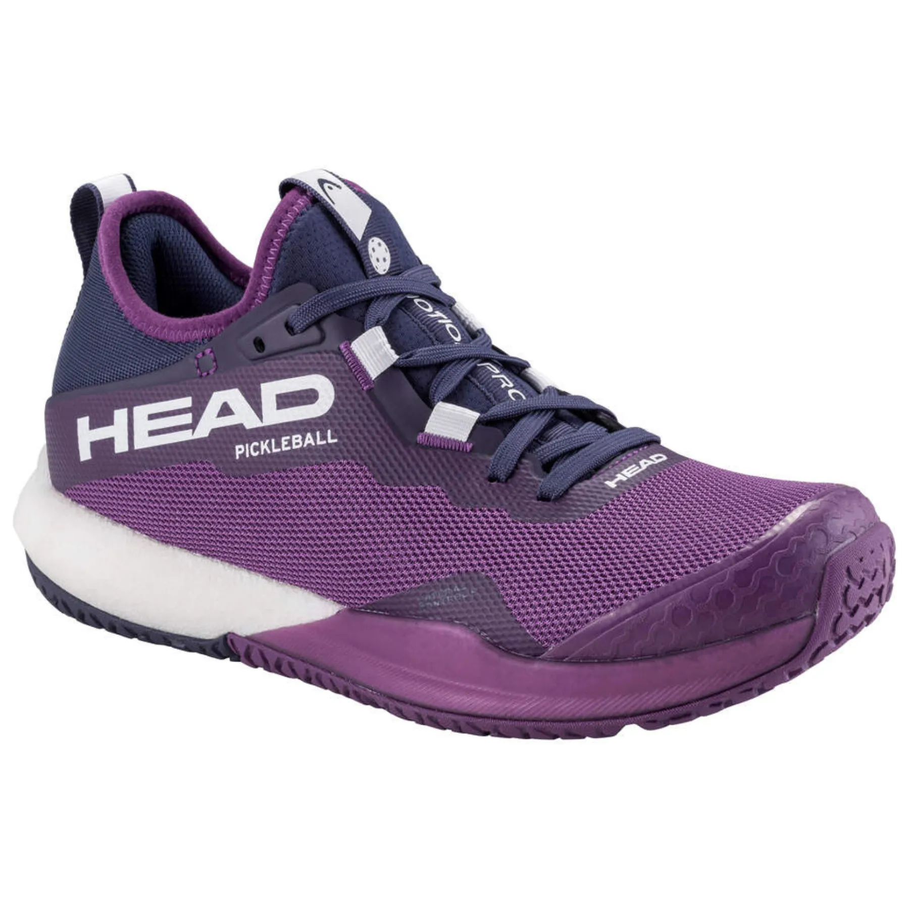 Head Motion Pro Pickleball Women Shoes - Plum / White Running Casual Design