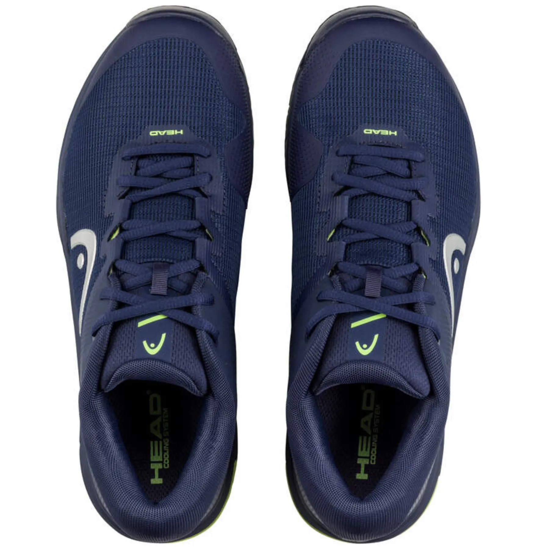 Head Revolt Evo 2.0 Men NVLI Tennis Shoes Trail Fit lace up closure