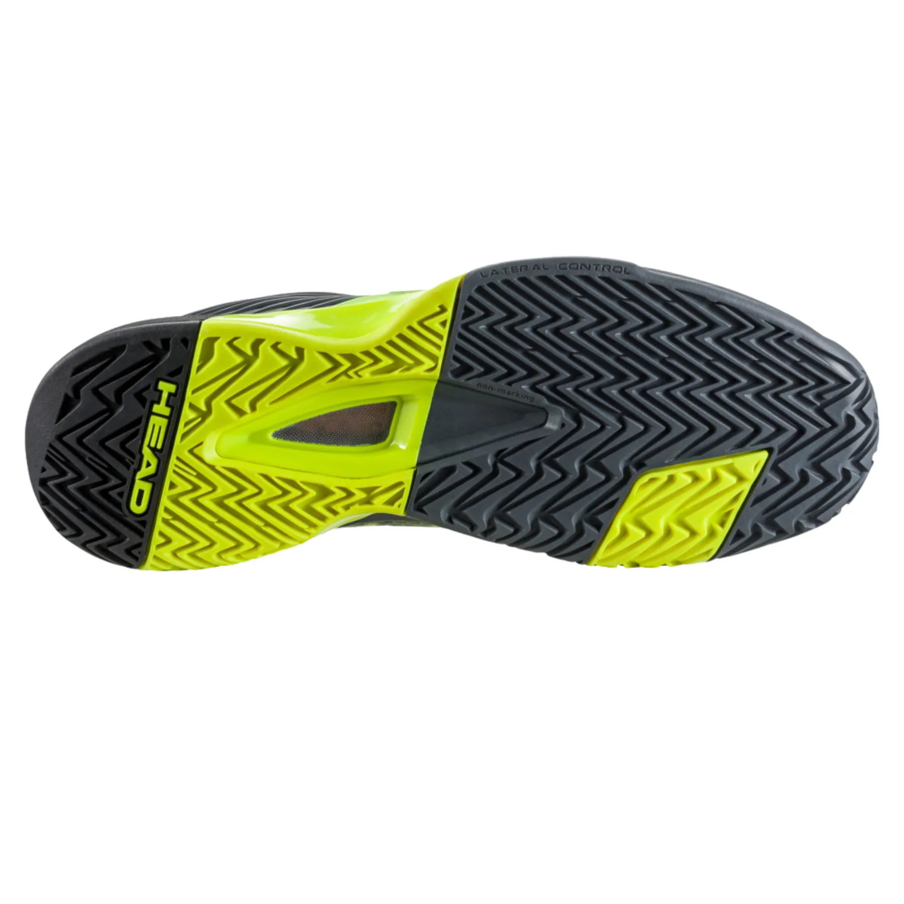 HEAD Revolt Pro 4.0 Men Tennis Shoes - BKYE Reinforced toe Rubber Grip