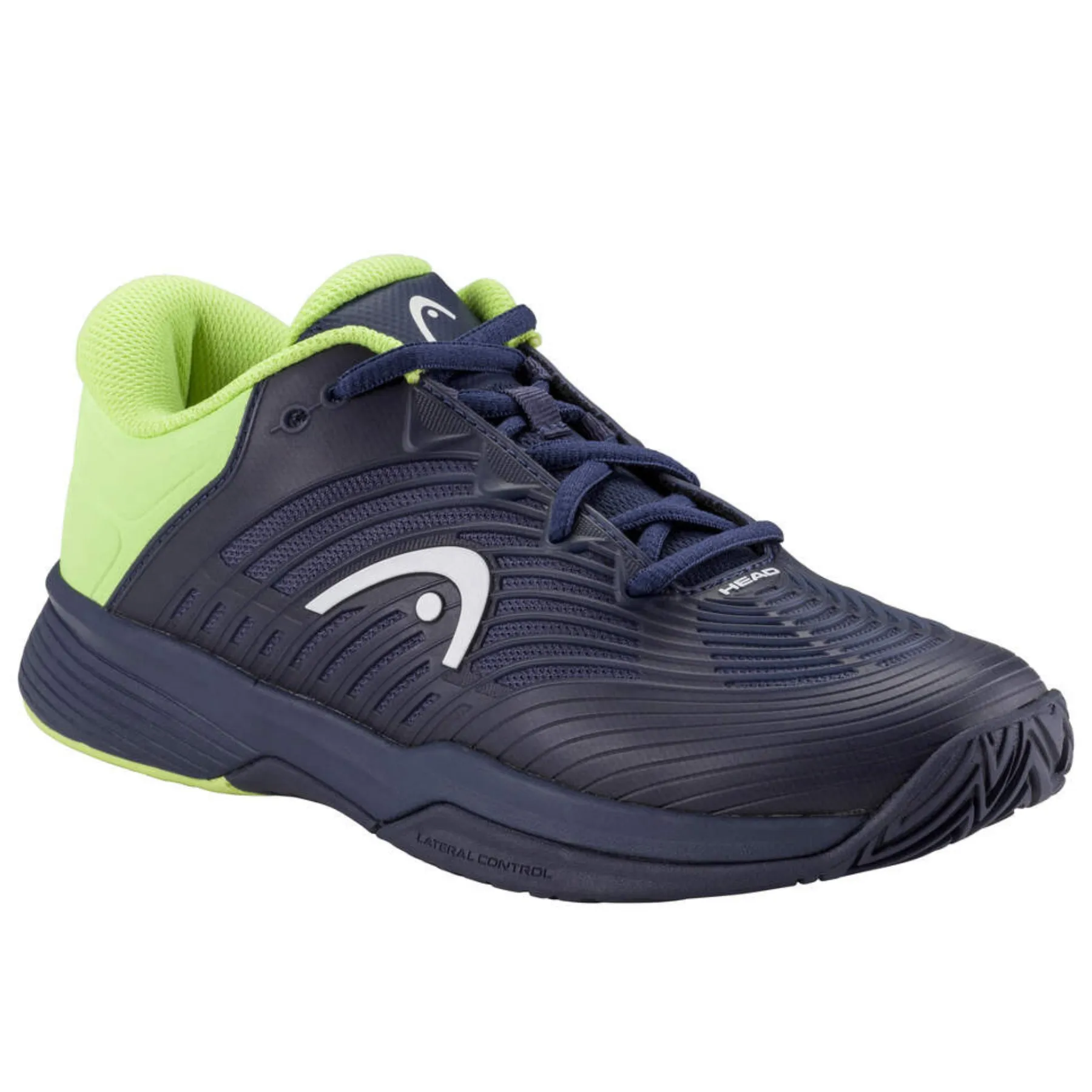 footbed comfort Head Revolt Pro 4.5 Junior Navy Lime