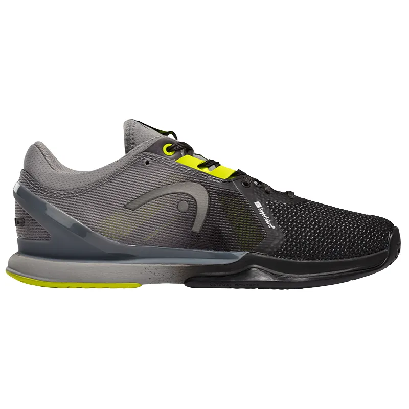 Everyday Gear Functional Wear Head Sprint 3.0 SF Tennis Shoes - Black/Yellow