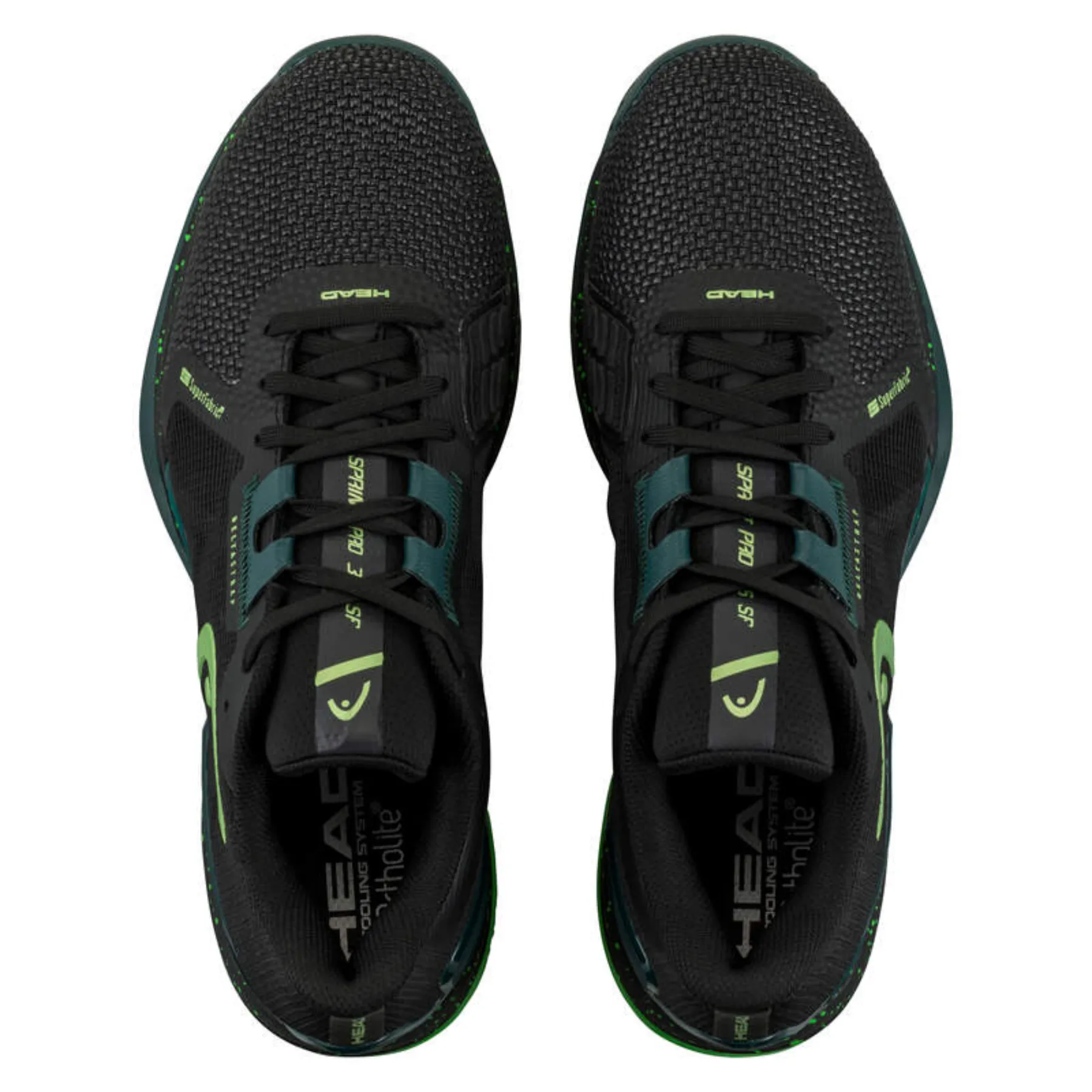 Motion Balance Head Sprint Pro 3.5 SF Men Tennis Shoes - Black Forest Green