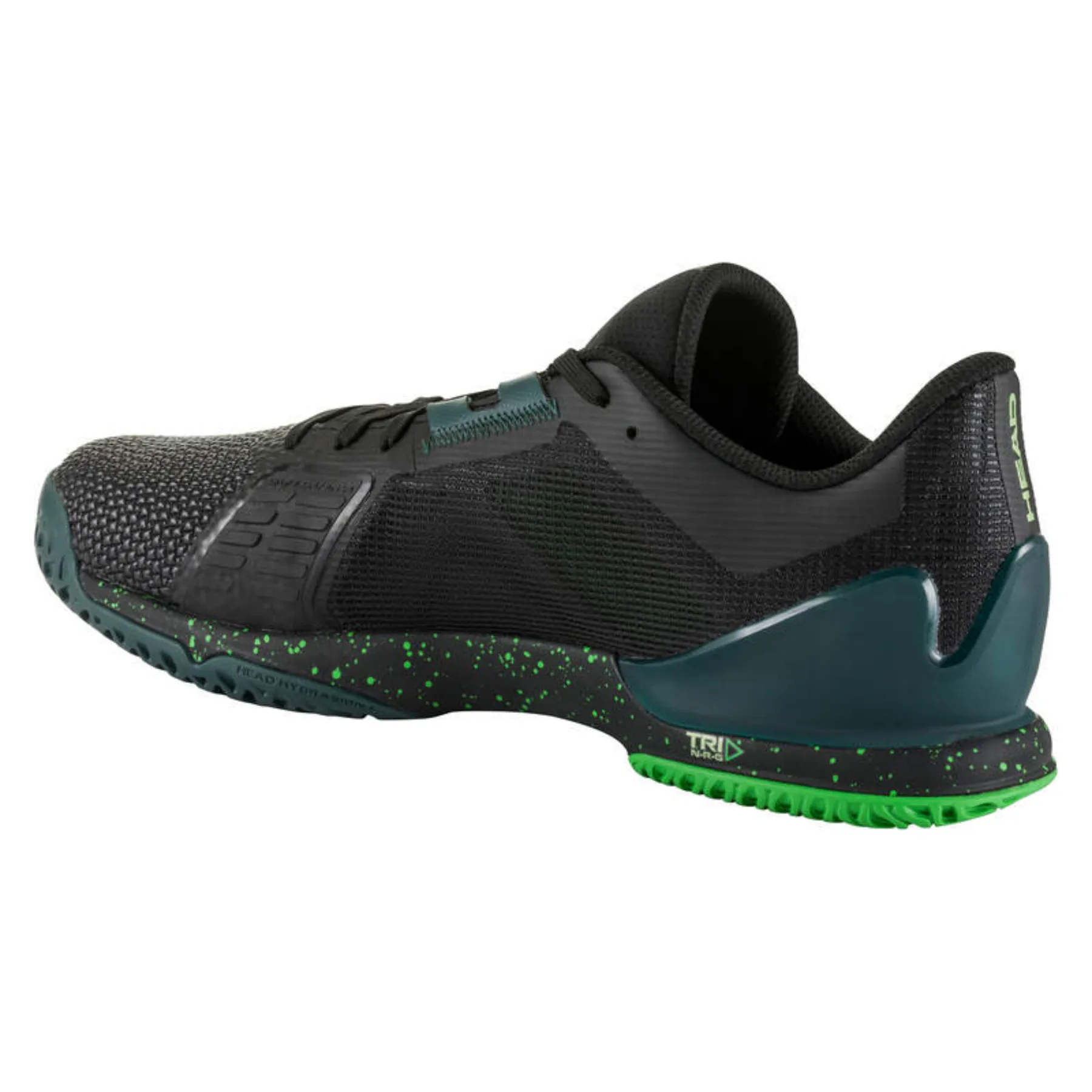Flexible Design Fitness Edge Head Sprint Pro 3.5 SF Men Tennis Shoes - Black Forest Green